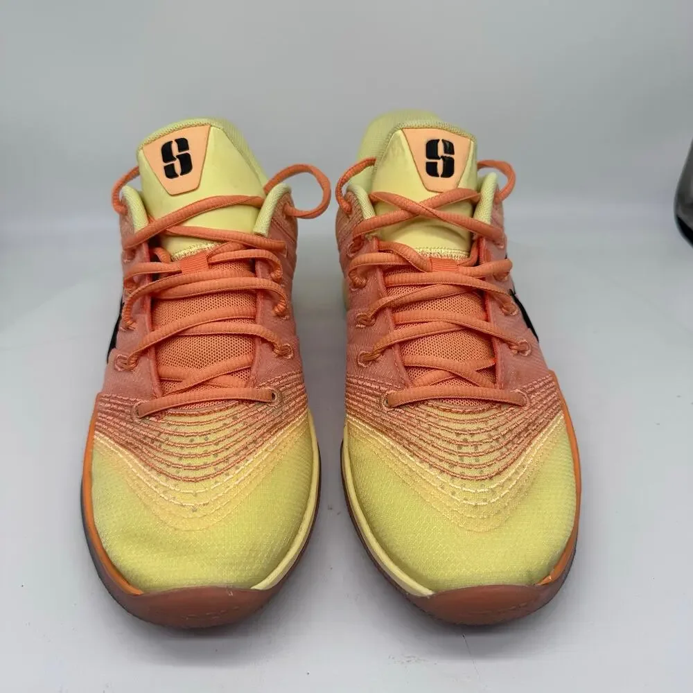 Nike Sabrina 3 'All-Star' Volleyball Soft Yellow Court Sneakers Womens Size 9.5